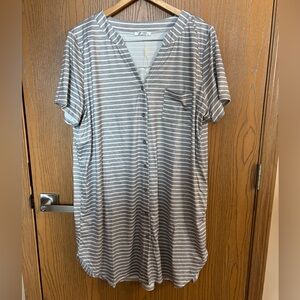 Women’s Plus 2x Sleep Shirt Dress